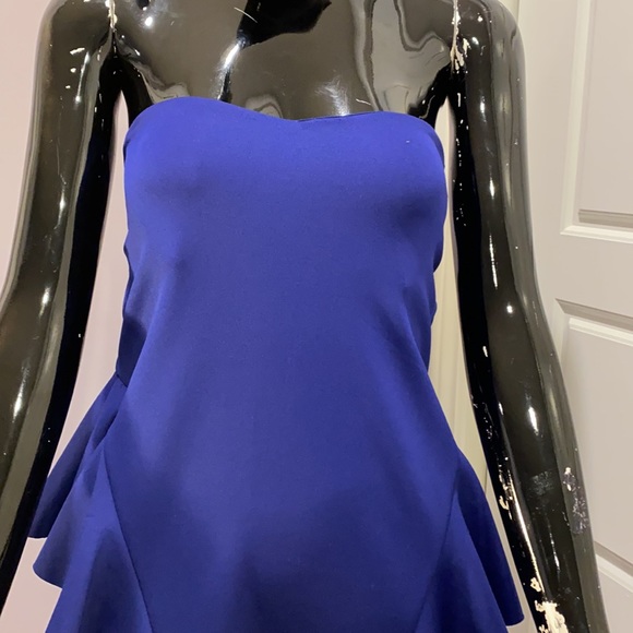 Blue cocktail dress - Picture 3 of 4